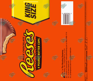 Reese's Cups Tumbler Sublimation Transfer