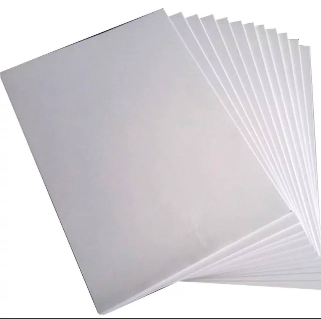 A4 Clear Inkjet Waterslide Paper