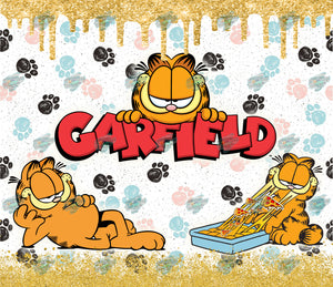 Garfield Tumbler Sublimation Transfer