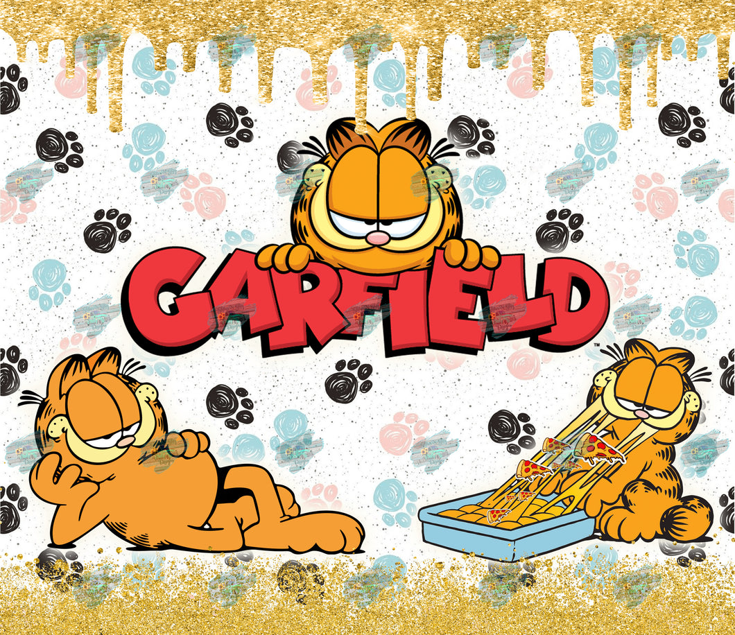 Garfield Tumbler Sublimation Transfer